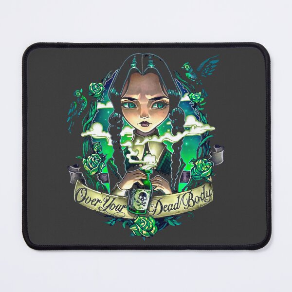 Item preview, Wednesday Addams Over your dead body designed and sold by LoydeHalliwell.