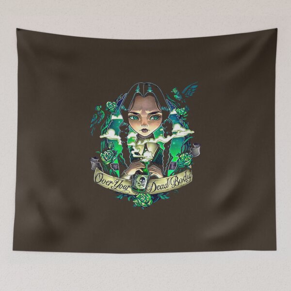 Item preview, Wednesday Addams Over your dead body designed and sold by LoydeHalliwell.