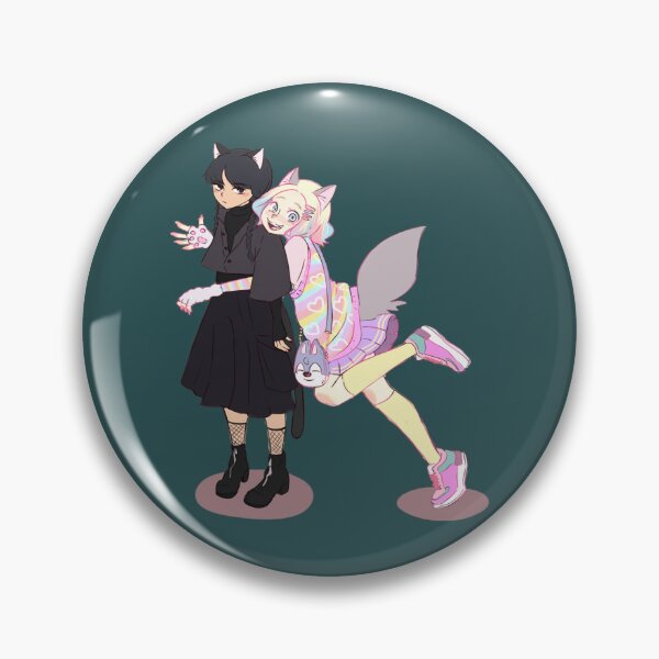Item preview, Wednesday and Enid - Fanart  designed and sold by LoydeHalliwell.