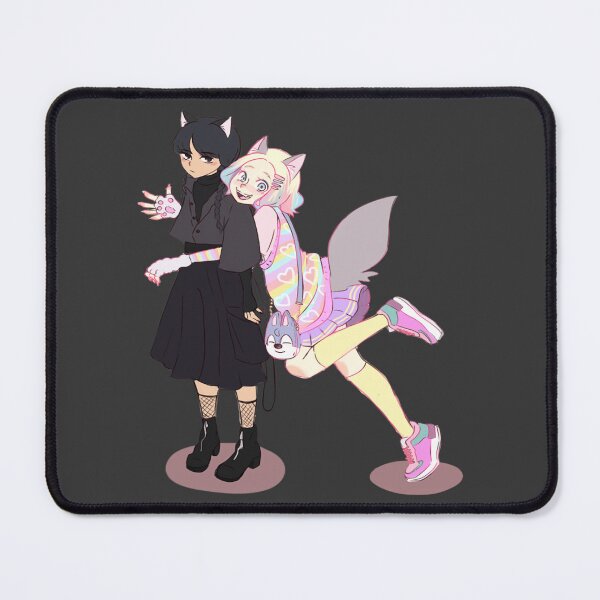 Item preview, Wednesday and Enid - Fanart designed and sold by LoydeHalliwell.