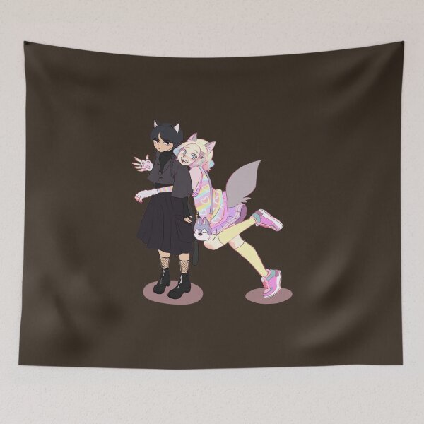 Item preview, Wednesday and Enid - Fanart  designed and sold by LoydeHalliwell.