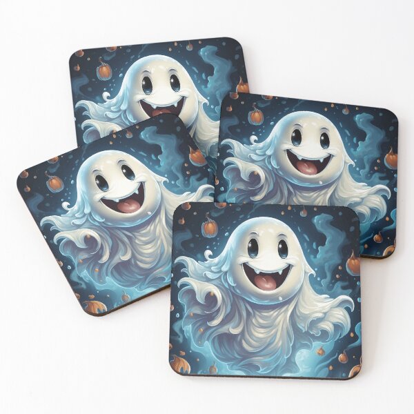 Item preview, Friendly Ghost Pumpkin Magic Creepy Spooky Halloween designed and sold by NearlyNow.