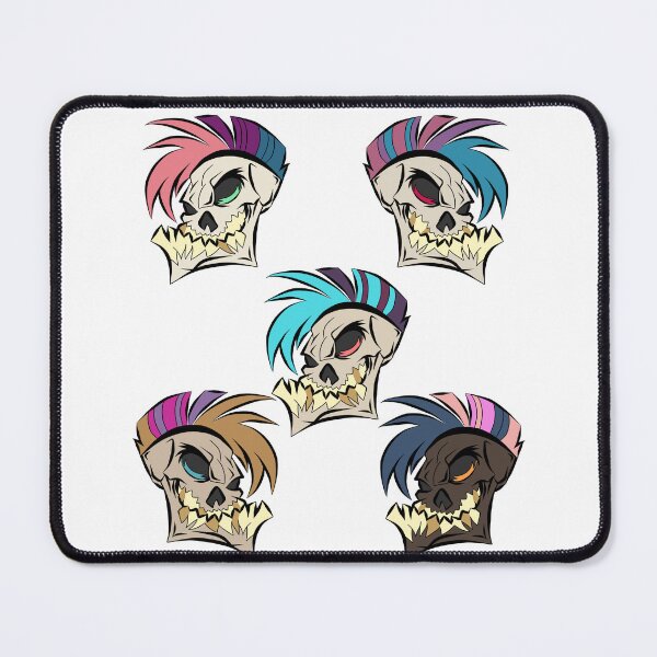 Item preview, Punk skulls designed and sold by Crochetamommy.