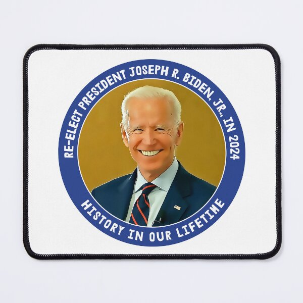 Item preview, Re-Elect President Joesph Biden Jr., in 2024. History in our Lifetime designed and sold by Neil Feigeles.