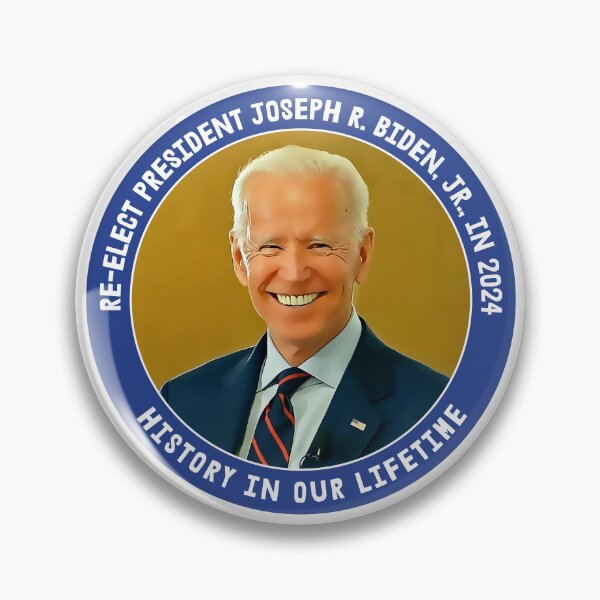 Item preview, Re-Elect President Joesph Biden Jr., in 2024. History in our Lifetime designed and sold by Neil Feigeles.