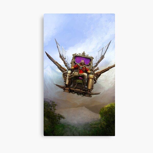 Steampunk Emperor Canvas Print