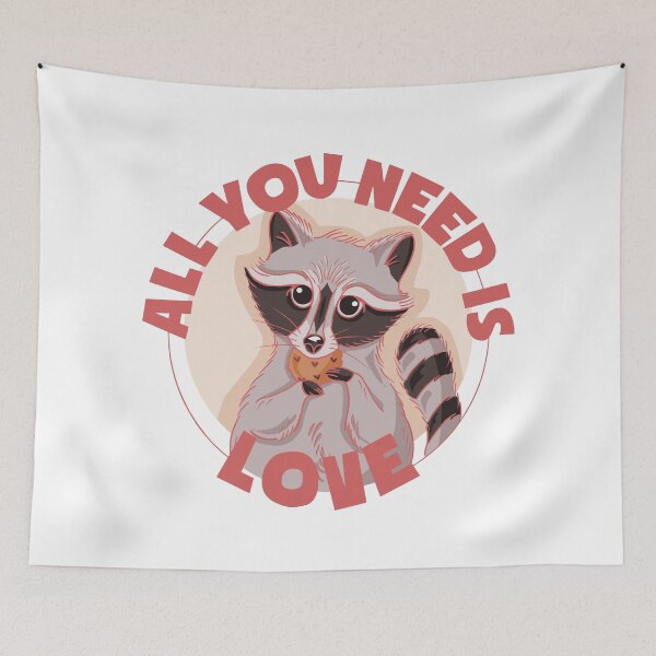 Item preview, Love Raccoon designed and sold by ThaisMelo.