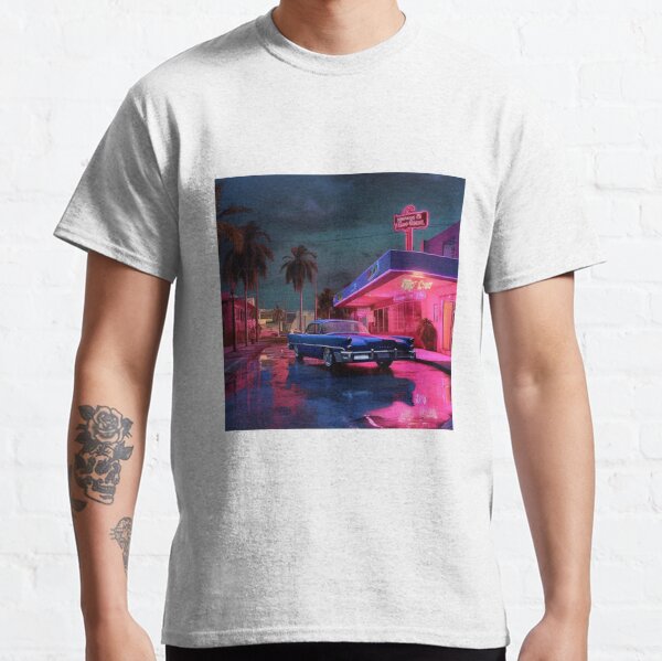 Vice City Nights Classic T-Shirt for Sale by carmenehited