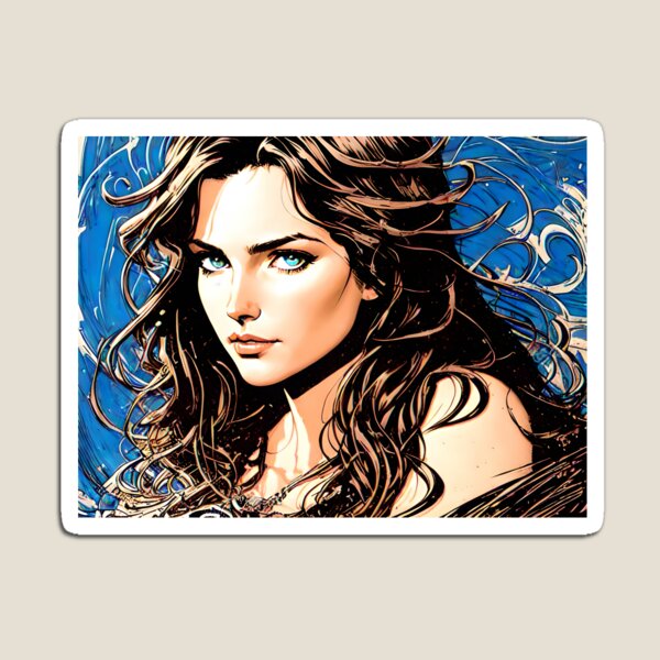 Item preview, Blue eyed beauty  designed and sold by Uspekh20.