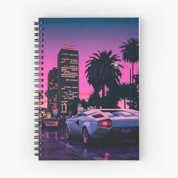 Item preview, Vice City Nights Aesthetic Art designed and sold by carmenehited.