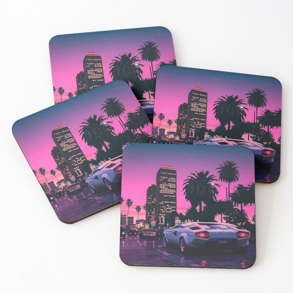 Artikelvorschau, Vice City Nights Ästhetische Kunst entworfen und verkauft von carmenehited.
