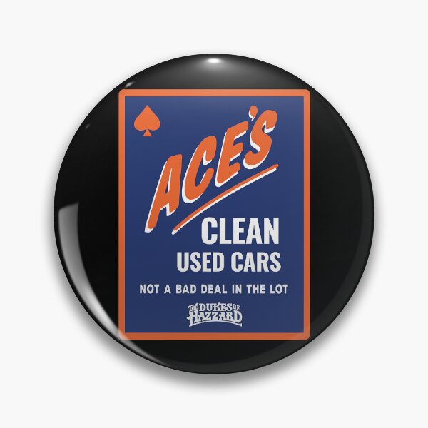 Item preview, ACE´S Clean Used Cars  The Dukes of Hazzard designed and sold by VintaNaturalsTE.