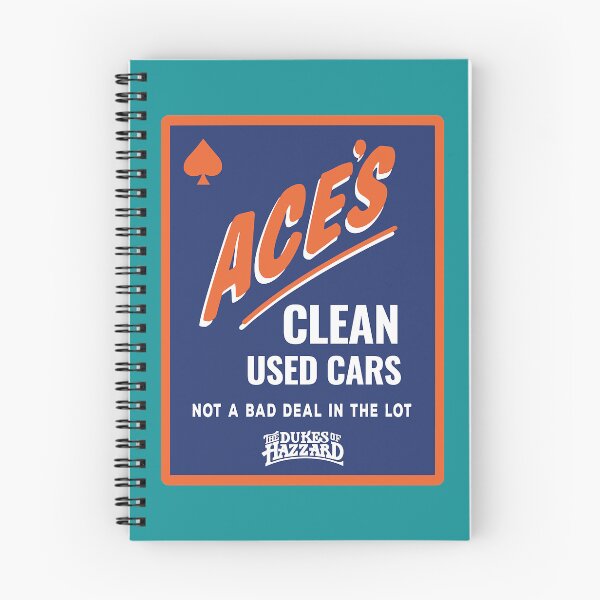Item preview, ACE´S Clean Used Cars  The Dukes of Hazzard designed and sold by VintaNaturalsTE.