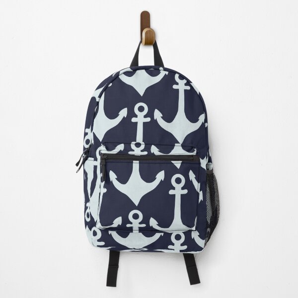 Item preview, Anchors Navy and Seafoam designed and sold by AnchoredMae.