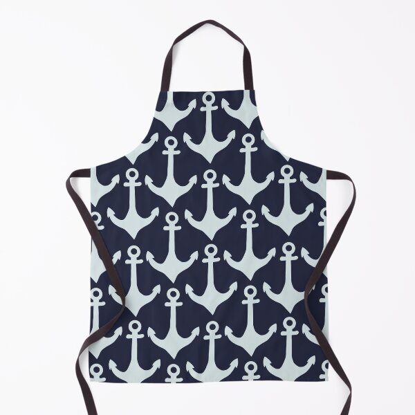 Item preview, Anchors Navy and Seafoam designed and sold by AnchoredMae.