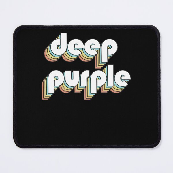 Item preview, Deep Purple - Retro Rainbow Typography Faded Style designed and sold by PatrickGoddu.