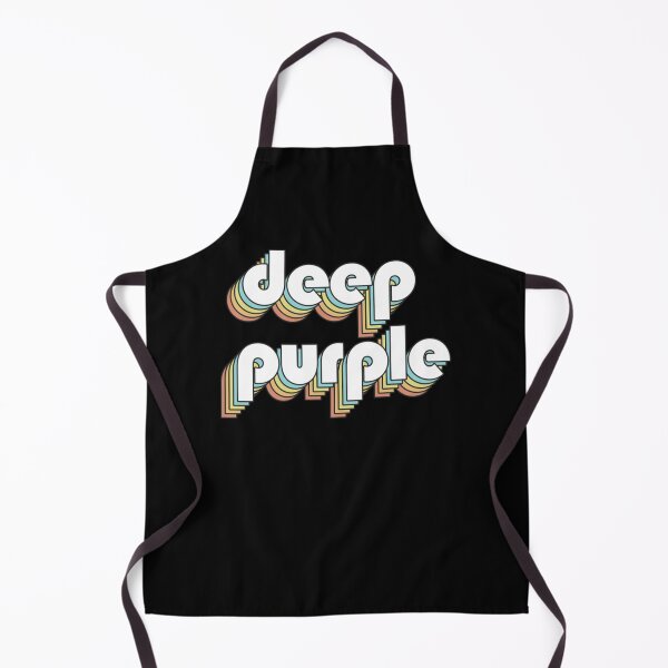 Item preview, Deep Purple - Retro Rainbow Typography Faded Style designed and sold by PatrickGoddu.