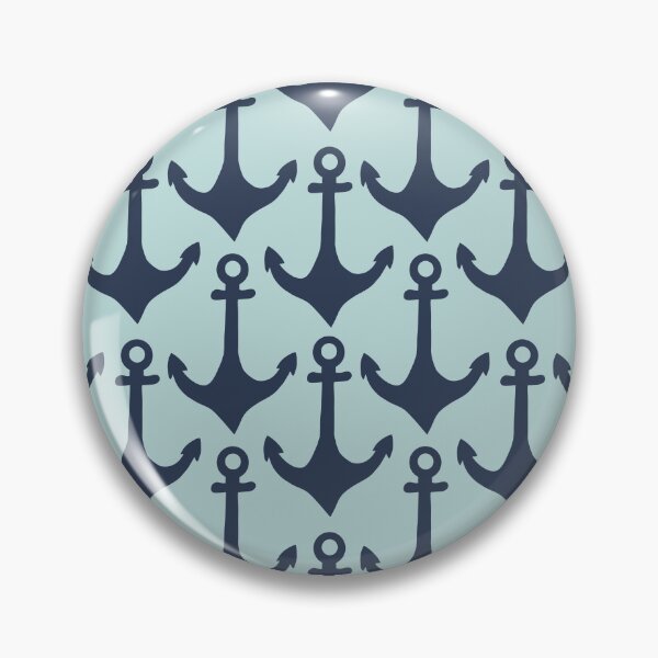 Item preview, Anchors Teal and Navy designed and sold by AnchoredMae.