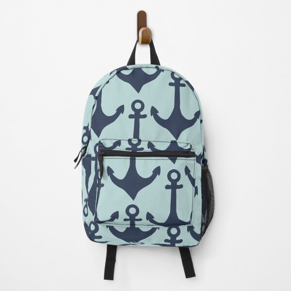 Item preview, Anchors Teal and Navy designed and sold by AnchoredMae.