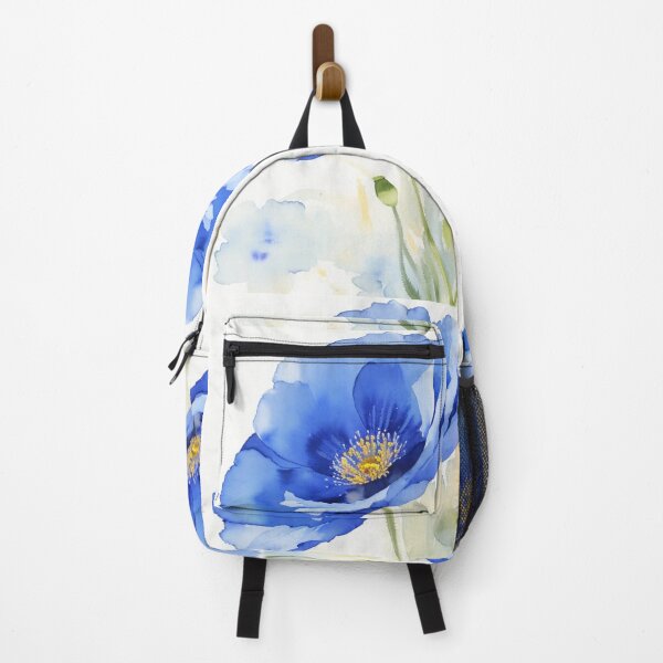 Item preview, poppy blue poppy blue designed and sold by camchic.