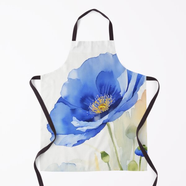 Item preview, poppy blue poppy blue designed and sold by camchic.