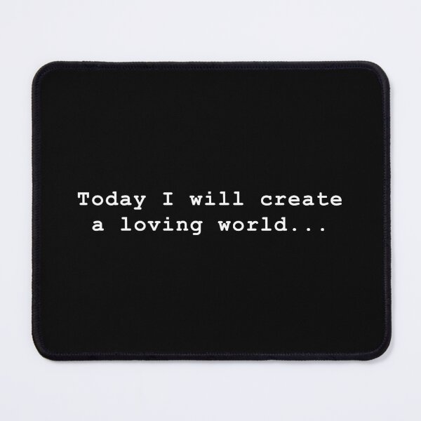 Item preview, Today I will create a loving world designed and sold by SandaArtDesign.