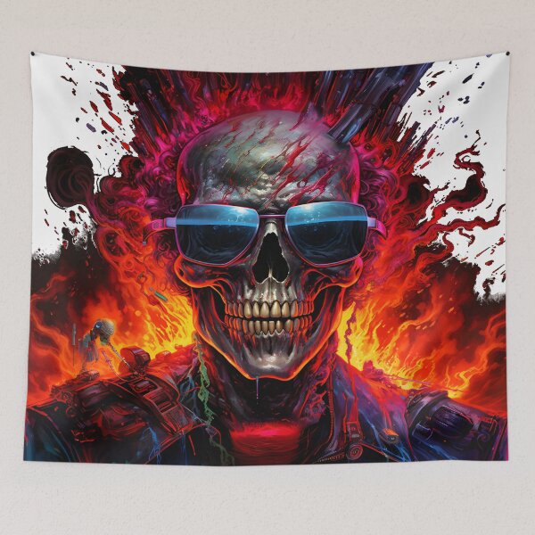 Item preview, Skele-Punk Explosion designed and sold by midmindjourney.