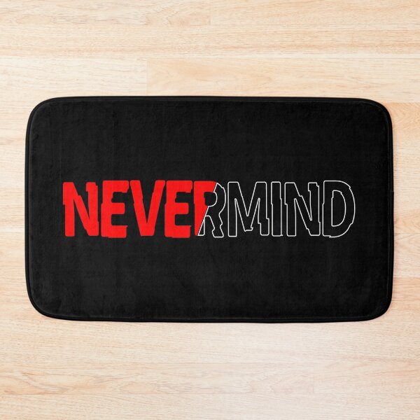Item preview, word typograph nevermind ver. isemin designed and sold by Arramavis.