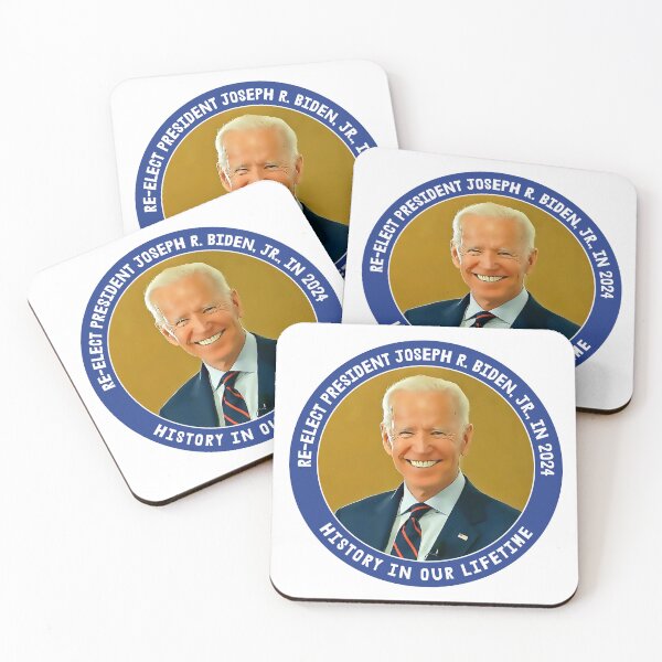 Item preview, Re-Elect President Joesph Biden Jr., in 2024. History in our Lifetime designed and sold by Neil Feigeles.