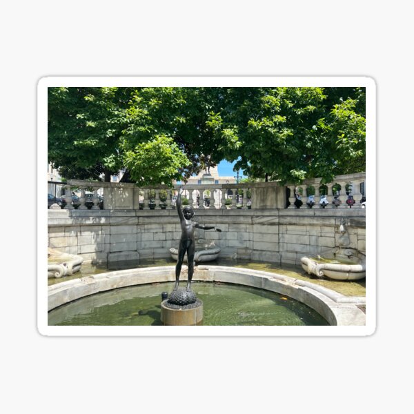 Item preview, Mount Vernon Place South Fountain designed and sold by BaltimoreanArt.