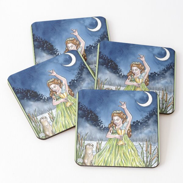 Item preview, Page of Cups Tarot Card designed and sold by WinonaCookie.
