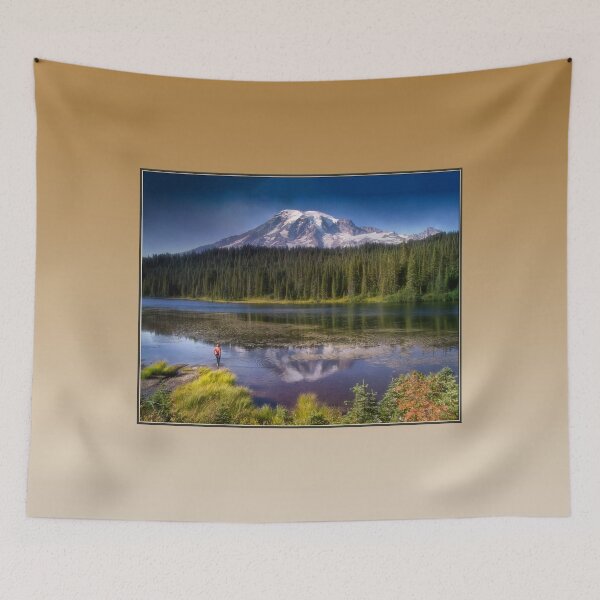 Aperçu de l'œuvre Mt Rainier - Washington créée et vendue par Kathy Weaver.