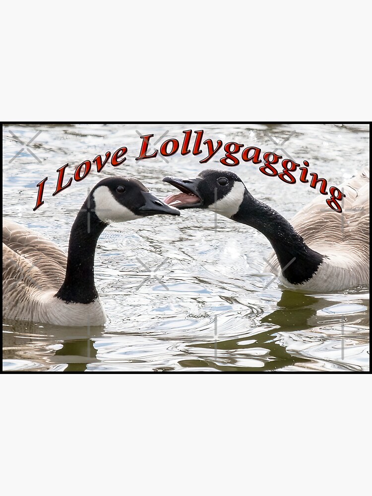 lollygag // sticker