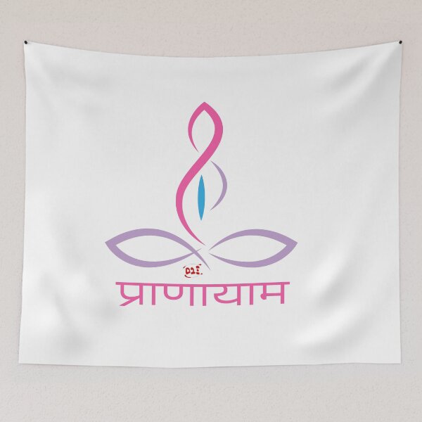 Item preview, Pranayama (Breathe) - Yoga Words / RoYuMi designed and sold by royumi.
