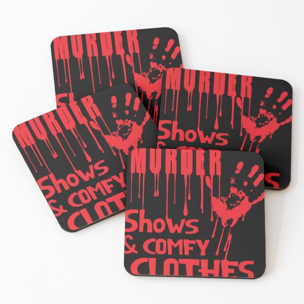 Item preview, Murder Shows Funny Handprint Bloody Serial Killer designed and sold by TessLeffler.