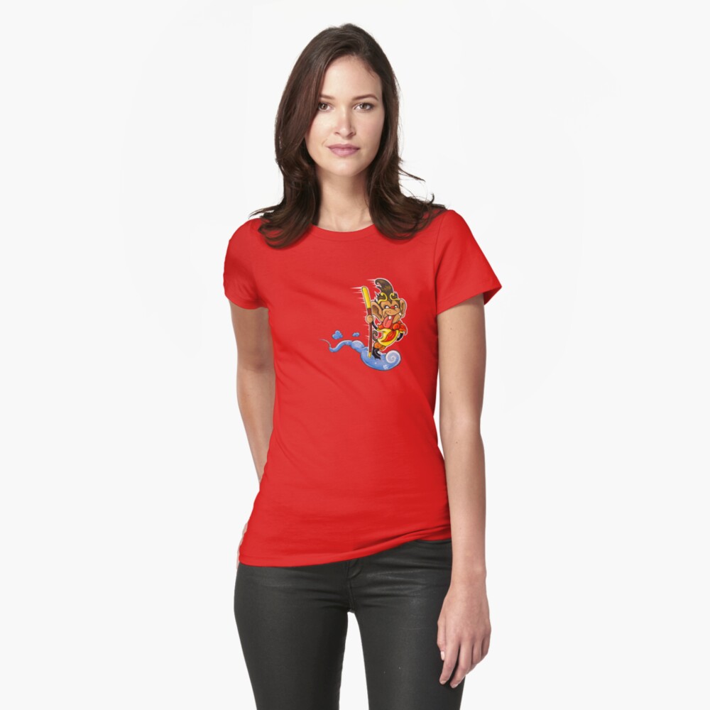 Item preview, Fitted T-Shirt designed and sold by mistertengu74.