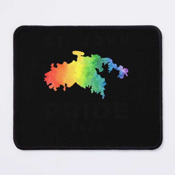 Item preview, St. John, VI Pride 2023 Watercolor  designed and sold by BruiningaDusk.