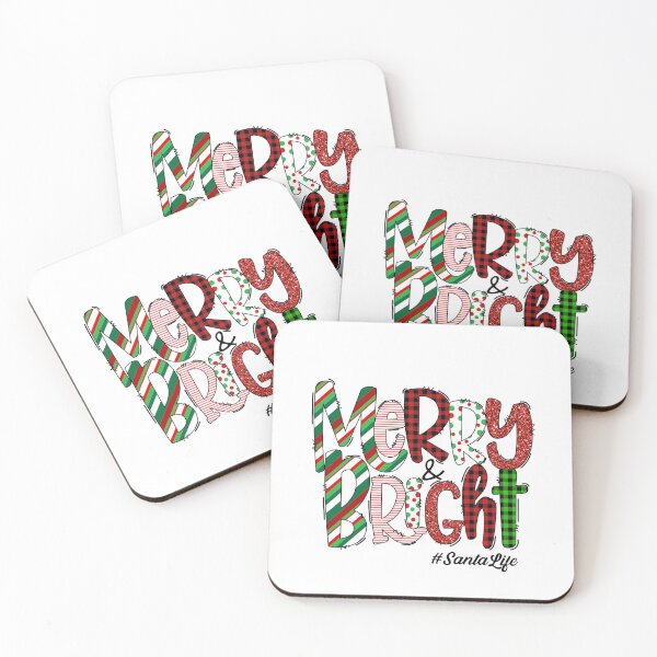 Item preview, Merry & Bright: Embracing the Santa Life designed and sold by Rebekkahsdesign.