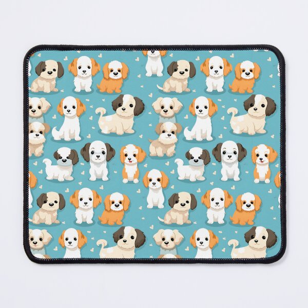 Item preview, Cute Puppies Pattern | Whimsical Dog Lover Design designed and sold by AdventurerPack.