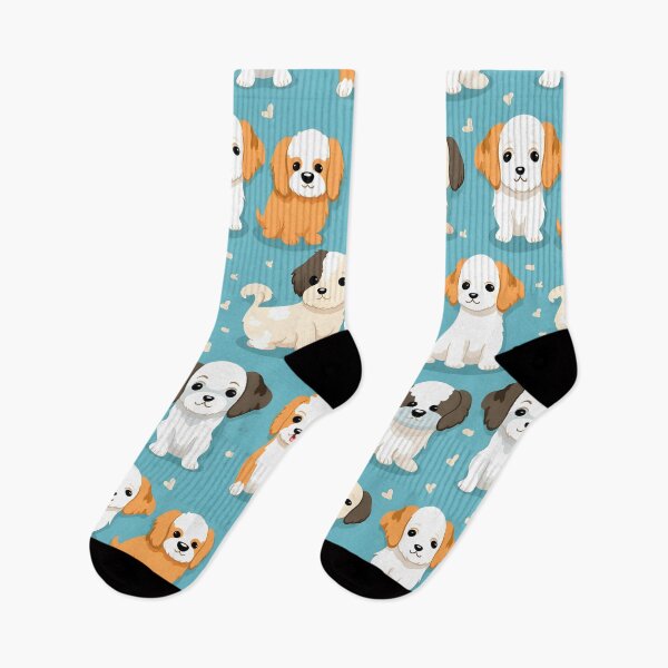 Item preview, Cute Puppies Pattern | Whimsical Dog Lover Design designed and sold by AdventurerPack.