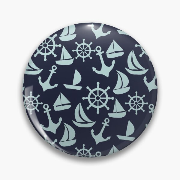 Item preview, Sailing Navy and Teal designed and sold by AnchoredMae.