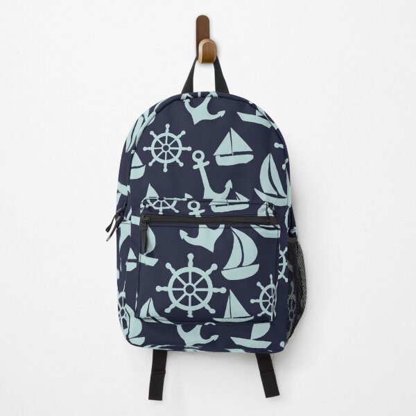 Item preview, Sailing Navy and Teal designed and sold by AnchoredMae.