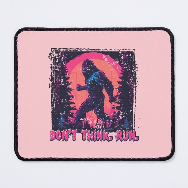 Item preview, Trail Runners Don't Think Run - Sasquatch alert! Mountains Enthusiast  designed and sold by GregInJapanShop.