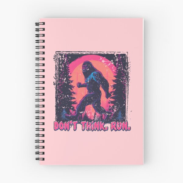 Item preview, Trail Runners Don't Think Run - Sasquatch alert! Mountains Enthusiast  designed and sold by GregInJapanShop.