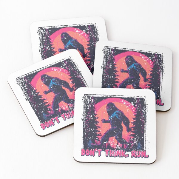 Item preview, Trail Runners Don't Think Run - Sasquatch alert! Mountains Enthusiast  designed and sold by GregInJapanShop.