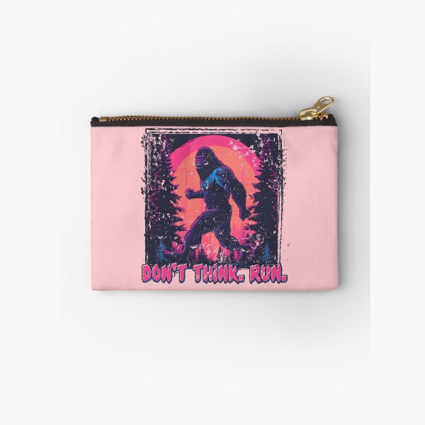 Item preview, Trail Runners Don't Think Run - Sasquatch alert! Mountains Enthusiast  designed and sold by GregInJapanShop.
