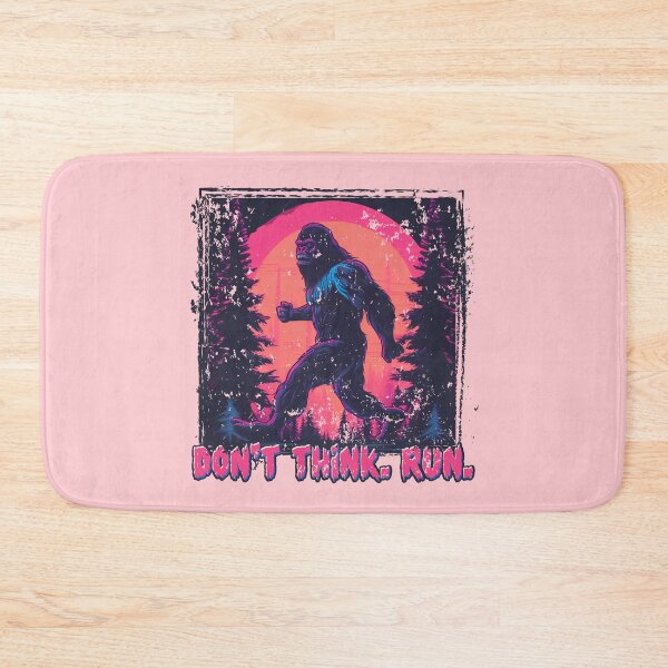 Item preview, Trail Runners Don't Think Run - Sasquatch alert! Mountains Enthusiast  designed and sold by GregInJapanShop.