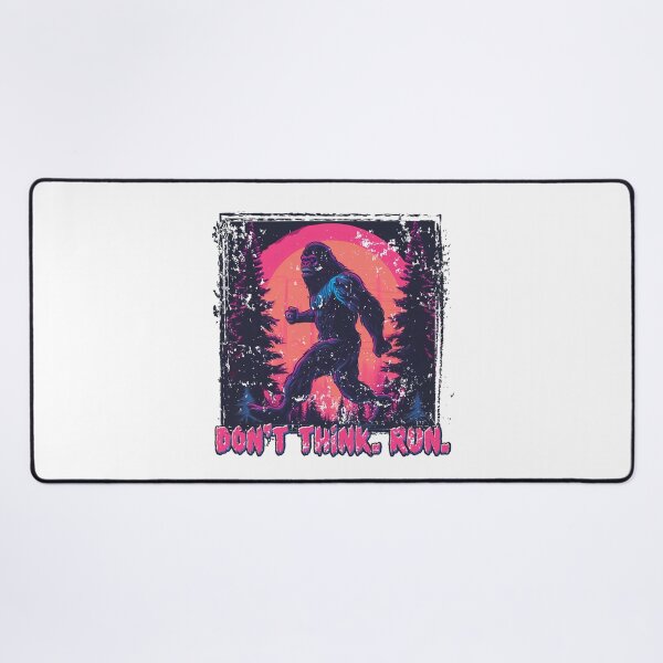 Item preview, Trail Runners Don't Think Run - Sasquatch alert! Mountains Enthusiast  designed and sold by GregInJapanShop.