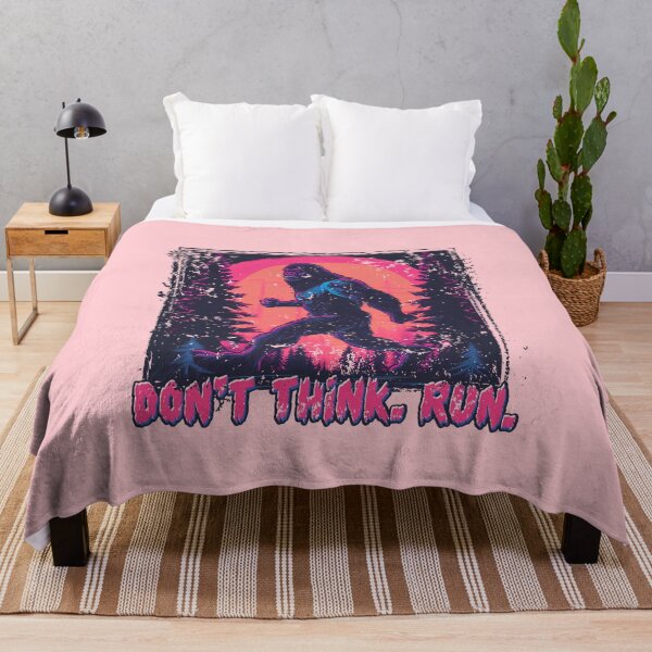 Item preview, Trail Runners Don't Think Run - Sasquatch alert! Mountains Enthusiast designed and sold by GregInJapanShop.