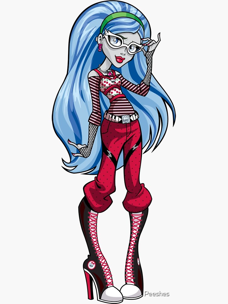 Monster High Ghoulia Yelps Sticker for Sale by Peeshes